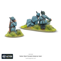 BOLT ACTION : ITALIAN ALPINI FORWARD OBSERVER TEAM