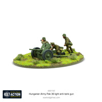 BOLT ACTION : HUNGARIAN ARMY PAK 36 LIGHT ANTI-TANK GUN