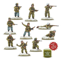 BOLT ACTION : US AIRBORNE (WINTER) PATHFINDER SQUAD