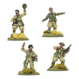 BOLT ACTION : BRITISH 8TH ARMY PLATOON COMMANDERS