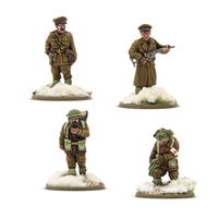 BOLT ACTION : BRITISH & CANADIAN INFANTRY (WINTER) HQ