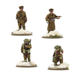 BOLT ACTION : BRITISH & CANADIAN INFANTRY (WINTER) HQ