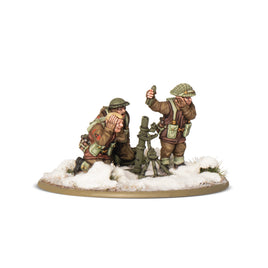 BOLT ACTION : BRITISH & CANADIAN INFANTRY (WINTER) MEDIUM MORTAR TEAM