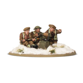 BOLT ACTION : BRITISH & CANADIAN INFANTRY (WINTER) MMG TEAM