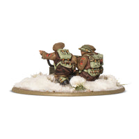 BOLT ACTION : BRITISH & CANADIAN INFANTRY (WINTER) MMG TEAM