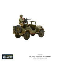 BOLT ACTION : US ARMY JEEP WITH 30 CAL MMG