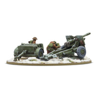 BOLT ACTION : BRITISH (WINTER) 25 POUNDER LIGHT ARTILLERY