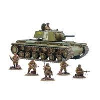BOLT ACTION : KV 1/2 HEAVY TANK (PLASTIC)