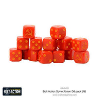 BOLT ACTION : D6 DICE - SOVIET UNION (16)