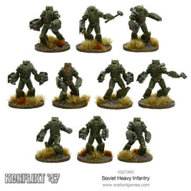 KONFLIKT '47 - SOVIET BLOC HEAVY INFANTRY SQUAD