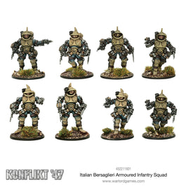 KONFLIKT '47 - AXIS BERSAGLIERI ARMOURED INFANTRY SQUAD