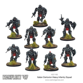 KONFLIKT '47 - AXIS CENTURION HEAVY INFANTRY SQUAD