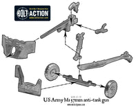 BOLT ACTION : US ARMY 57MM ANTI-TANK GUN