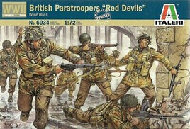 ITALERI 1/72 BRITISH PARATROOPERS: RED DEVILS