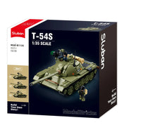 SLUBAN - B1135 MB MEDIUM TANK 3IN1 SCALE 1:35 604 PCS C16