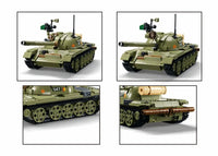 SLUBAN - B1135 MB MEDIUM TANK 3IN1 SCALE 1:35 604 PCS C16