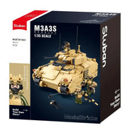 SLUBAN - B1363 MB M3A3S BRADLEY SCALE 1:35 905 PCS C6