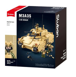 SLUBAN - B1363 MB M3A3S BRADLEY SCALE 1:35 905 PCS C6