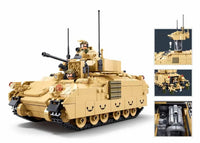SLUBAN - B1363 MB M3A3S BRADLEY SCALE 1:35 905 PCS C6