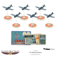 BLOOD RED SKIES : GRUMMAN F4F WILDCAT SQUADRON