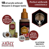 THE ARMY PAINTER WARPAINTS AIR LEATHER BROWN