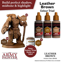 THE ARMY PAINTER WARPAINTS AIR LEATHER BROWN