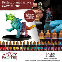 THE ARMY PAINTER WARPAINTS AIR RAVEN BLACK