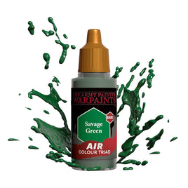 THE ARMY PAINTER WARPAINTS AIR SAVAGE GREEN