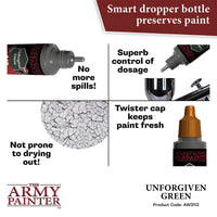 THE ARMY PAINTER WARPAINTS AIR UNFORGIVEN GREEN