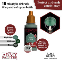 THE ARMY PAINTER WARPAINTS AIR EXILE GREEN