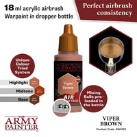 THE ARMY PAINTER WARPAINTS AIR VIPER BROWN