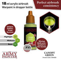 THE ARMY PAINTER WARPAINTS AIR CANOPY GREEN