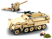 SLUBAN - B0695 WW2 HALF TRACK SD.KFZ.251 K18 C6