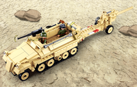 SLUBAN - B0695 WW2 HALF TRACK SD.KFZ.251 K18 C6