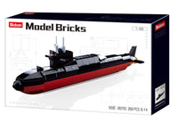 SLUBAN - B0703 MODEL BRICKS SUBMARINE SCALE 1:450 227 PCS AGES 8+ C16