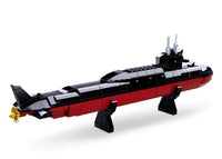 SLUBAN - B0703 MODEL BRICKS SUBMARINE SCALE 1:450 227 PCS AGES 8+ C16