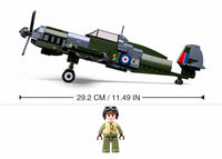 SLUBAN - B0712 WW2 SPITFIRE FIGHTER 290 PCS AGES 8+ C6