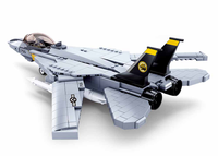 SLUBAN - B0755 MODEL BRICKS F14 FIGHTER 404 PCS AGES 8+ C6