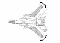 SLUBAN - B0755 MODEL BRICKS F14 FIGHTER 404 PCS AGES 8+ C6