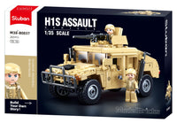 SLUBAN - B0837 MB HUMMER H2 ASSAULT VEHICLE 265 PCS 10+ C24