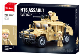 SLUBAN - B0837 MB HUMMER H2 ASSAULT VEHICLE 265 PCS 10+ C24