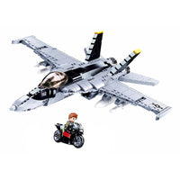 SLUBAN - B0928 MB F/A 18E SUPER BUMBLEBEE 682 PCS AGES 10+ C12