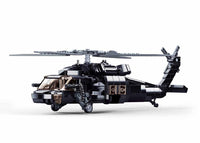 SLUBAN - B1012 MB HELICOPTER BLACK HAWK 692 PCS AGES 8+ C12