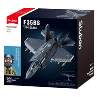 SLUBAN - B1361 MB F35BS FIGHTER SCALE 1:44 705 PCS C12