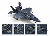 SLUBAN - B1361 MB F35BS FIGHTER SCALE 1:44 705 PCS C12
