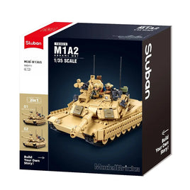 SLUBAN - B1365 MB M1A2 ABRAMS TUSK 2S SCALE 1:35 988 PCS C6