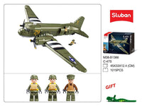 SLUBAN - B1366 MB C-47-S AIRTRAIN SCALE 1:44 1015 PCS C6