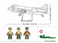 SLUBAN - B1366 MB C-47-S AIRTRAIN SCALE 1:44 1015 PCS C6