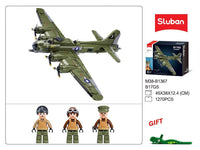 SLUBAN - B1367 MB B17-GS BOMBER FLYING FORTRES SCALE 1:44 1270 PC C4