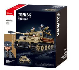 SLUBAN - B1533 MB TIGER TANK SCALE 1:35 941 PCS C6